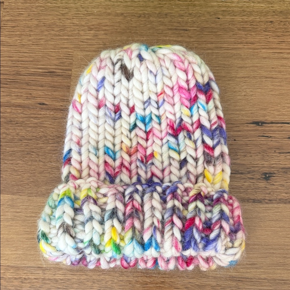 Multicolor Knit Beanie